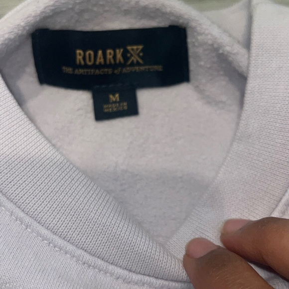 New Roark The Artifacts Of Adventure dusty lilac sweater retails $159 - Picture 5 of 7